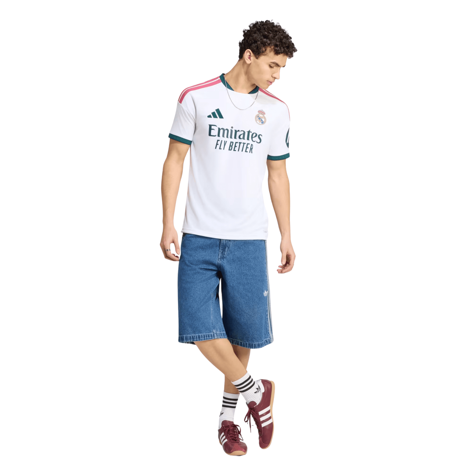 adidas Mens Real Madrid Home Jersey 26/27 (White) | SoccerWearhouse