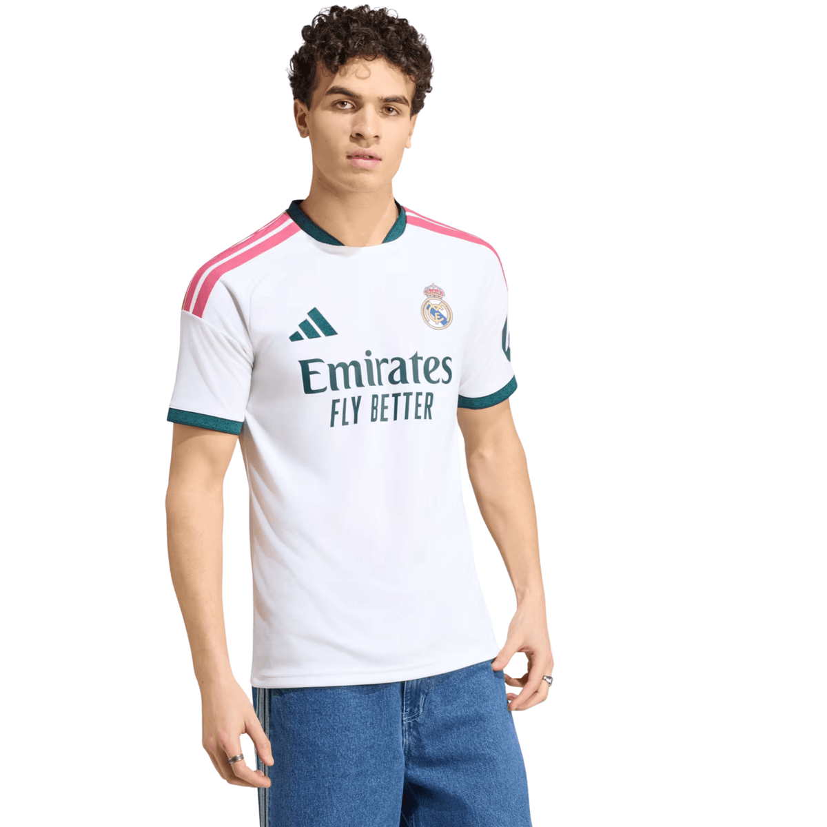 adidas Mens Real Madrid Home Jersey 26/27 (White) | SoccerWearhouse