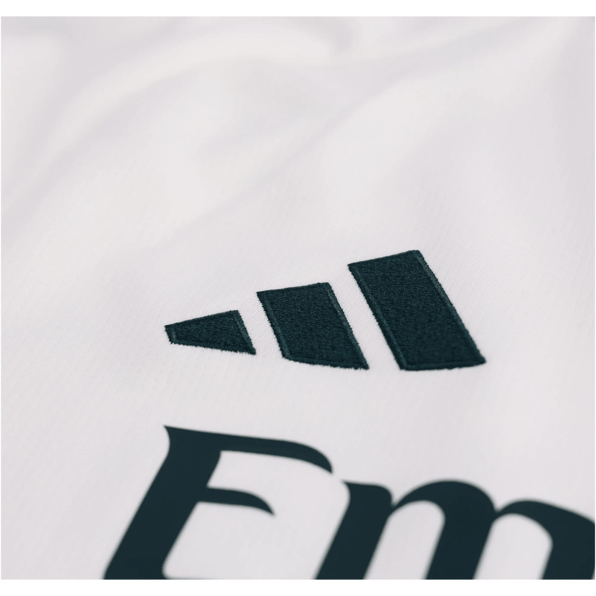 adidas Mens Real Madrid Jude Bellingham Home Jersey w/ Champions League Patches 26/27 (White) | SoccerWearhouse