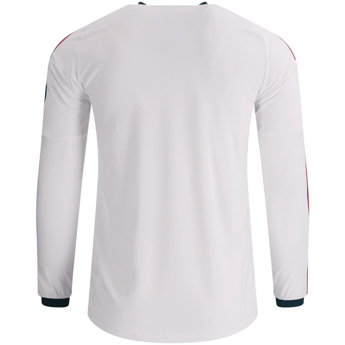 adidas Mens Real Madrid Long Sleeve Authentic Home Jersey 26/27 (White) | SoccerWearhouse