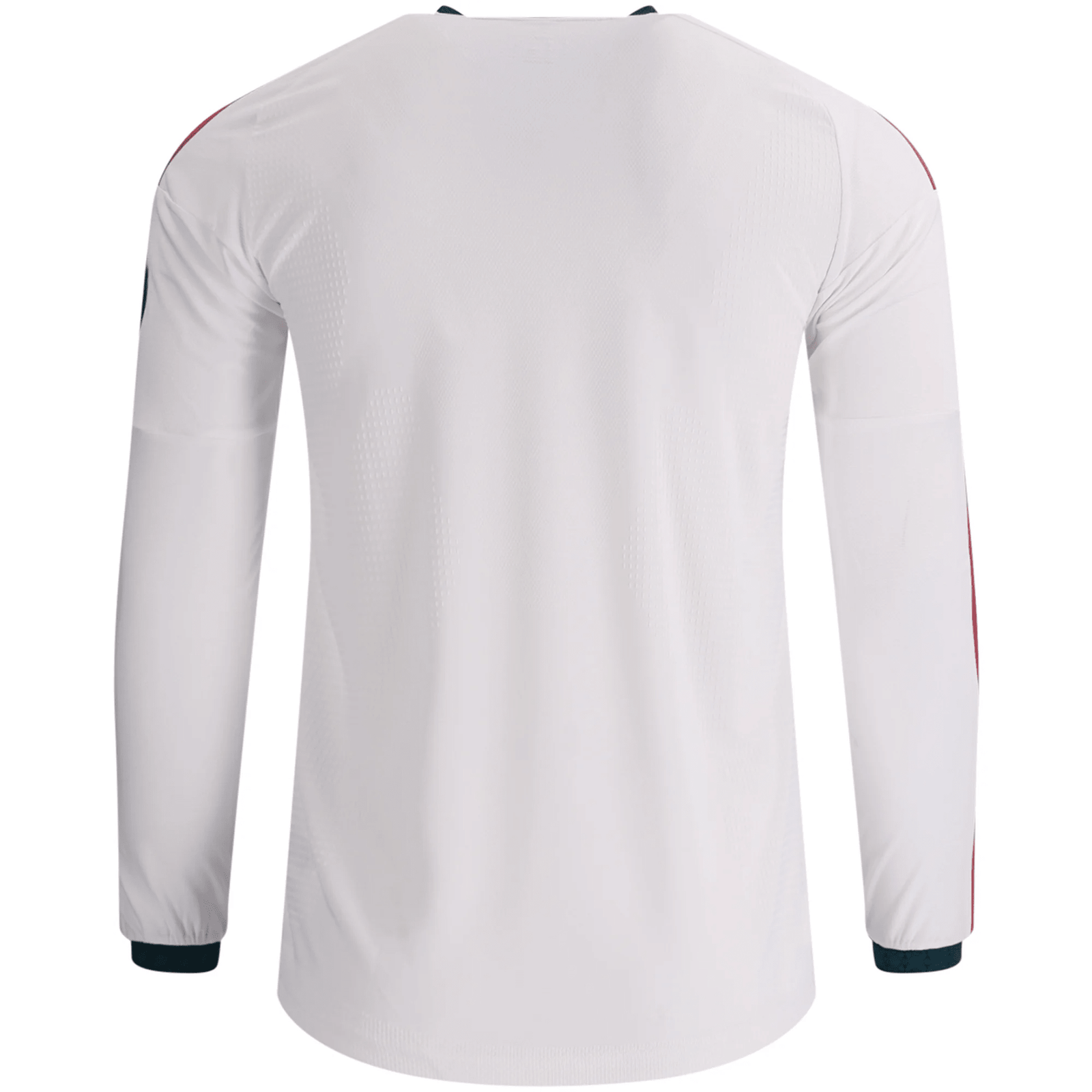 adidas Mens Real Madrid Long Sleeve Authentic Home Jersey 26/27 (White) | SoccerWearhouse