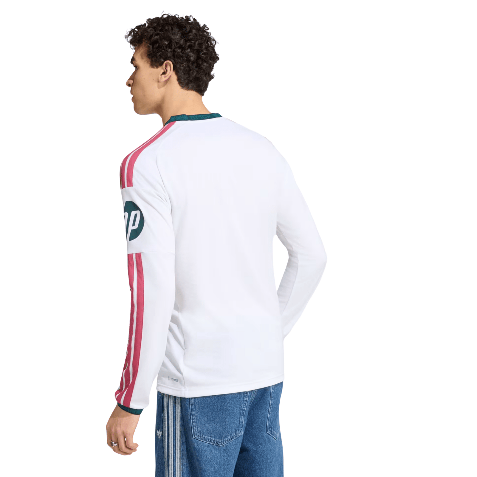 adidas Mens Real Madrid Long Sleeve Home Jersey 26/27 (White) | SoccerWearhouse