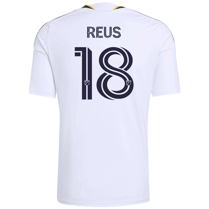 adidas Men's Reus LA Galaxy Home Stadium Jersey 26/27 (White) | SoccerWearhouse