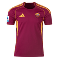 adidas Men's Roma Home Jersey w/ Serie A Patch 25/26 (Burgundy)