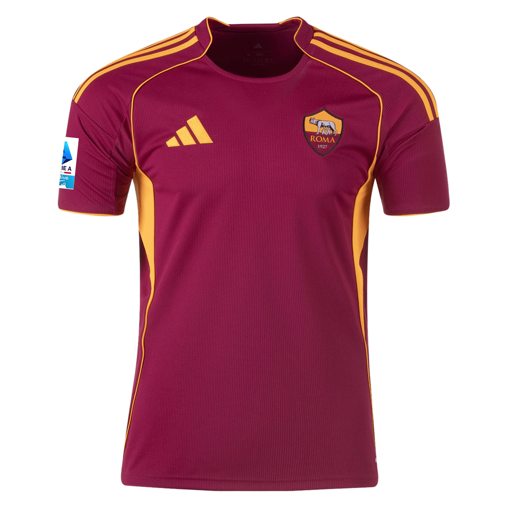 【激レア‼️】ASローマ DYBALA ディバラ　サッカー　ユニフォーム　W杯　M adidas Men's Roma Paulo Dybala Home Jersey w/ Serie A Patch 25/26 (Bur