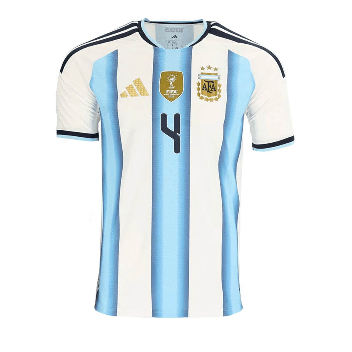 adidas Men's Romero Argentina Match Authentic Player 2026 Home Jersey (White/Icy Blue) | SoccerWearhouse