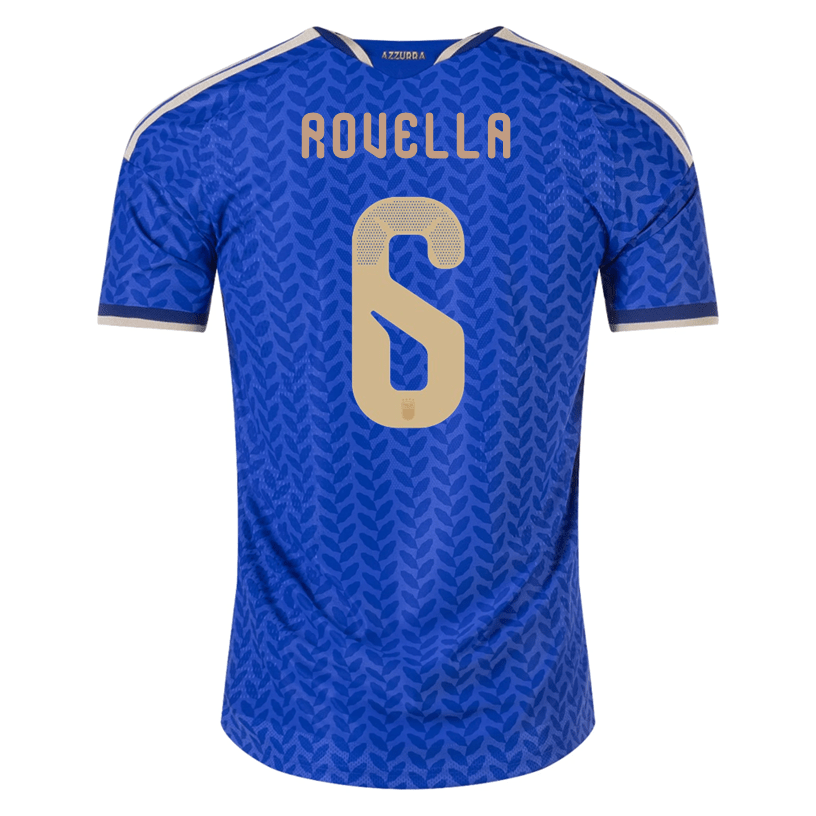 adidas Men's Rovella Italy 2026 Authentic Home Jersey (Bold Blue) | SoccerWearhouse