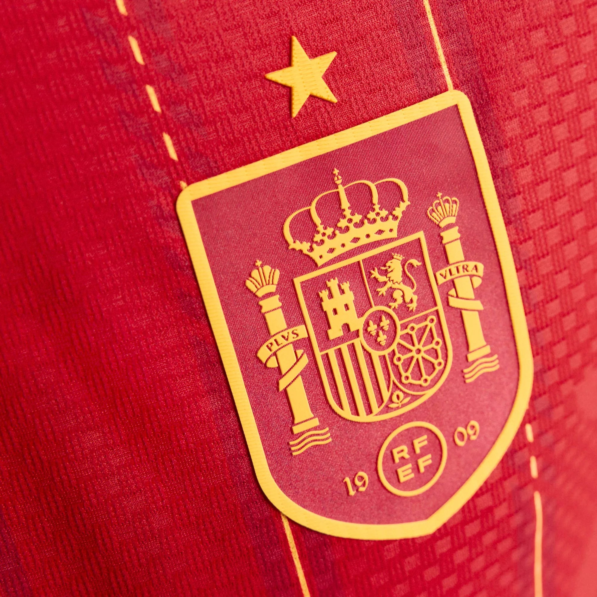 adidas Men's Fermin Spain Authentic World Cup Home Jersey 2026 (Vivid