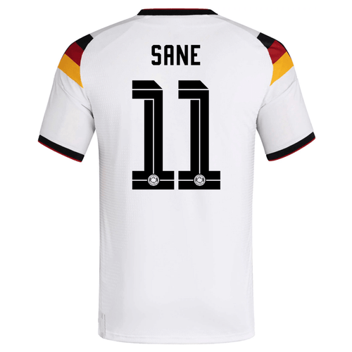 adidas Men's Sane Germany Authentic Home World Cup Jersey 2026 (White/Black) - S