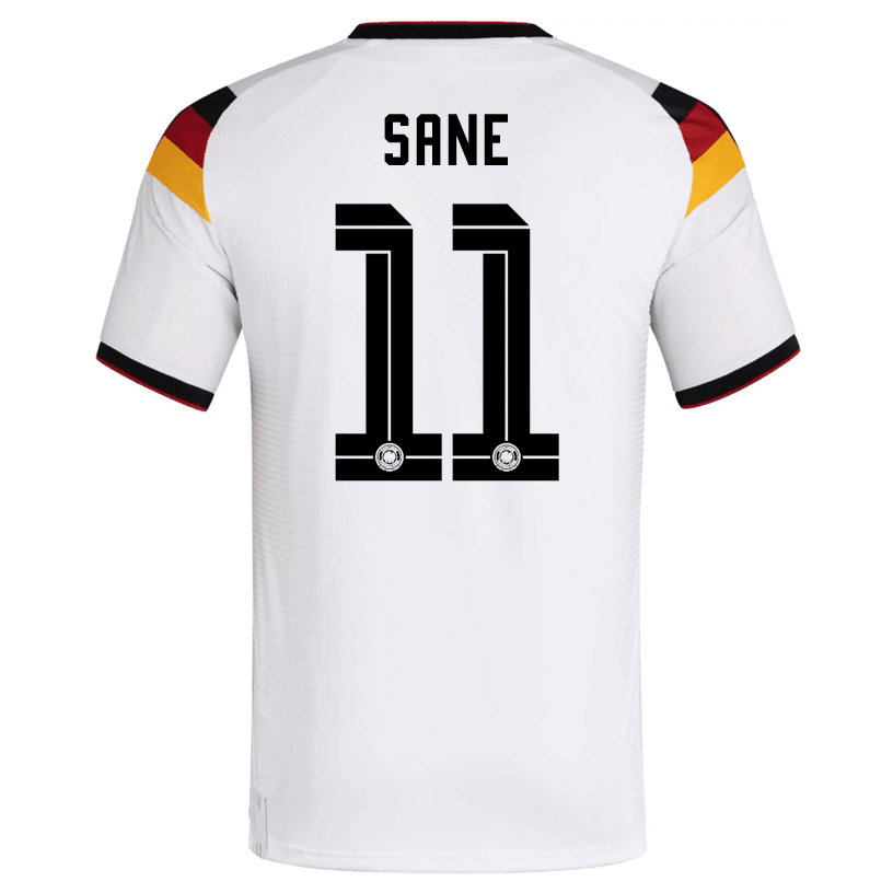adidas Men's Sane Germany Authentic Home World Cup Jersey 2026 (White/Black) | SoccerWearhouse