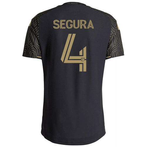 adidas Men's Segura LAFC Authentic Match Home Jersey 26/27 (Black/Gold) - S