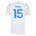 adidas Men's Soma San Diego FC 26/27 Away Stadium Jersey (White)