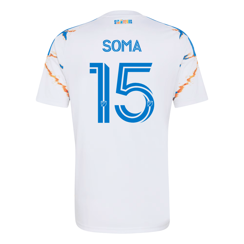adidas Men's Soma San Diego FC 26/27 Away Stadium Jersey (White) | SoccerWearhouse