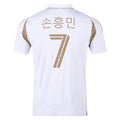 adidas Men's Son Heung-min (Korean) LAFC Away Jersey 25/26 (White/Gold)