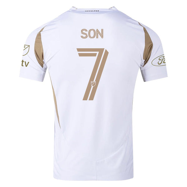 adidas Men's Son Heung-min LAFC Authentic Away Jersey w/ MLS + Apple +
