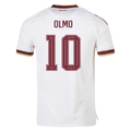 adidas Men's Spain Authentic Dani Olmo Away Jersey 2026 (White)