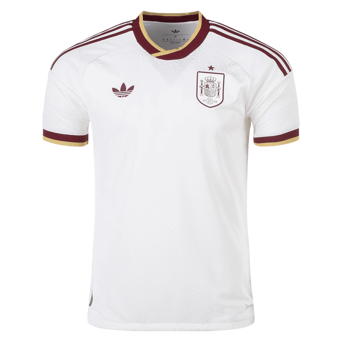 adidas Men's Spain Authentic Match Away Jersey 2026 (White) | SoccerWearhouse