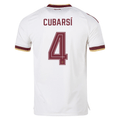 adidas Men's Spain Authentic Pau Cubarsí Away Jersey 2026 (White)