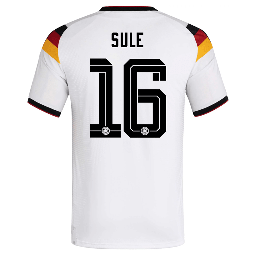 adidas Men's Sule Germany Authentic Home World Cup Jersey 2026 (White/Black) | SoccerWearhouse