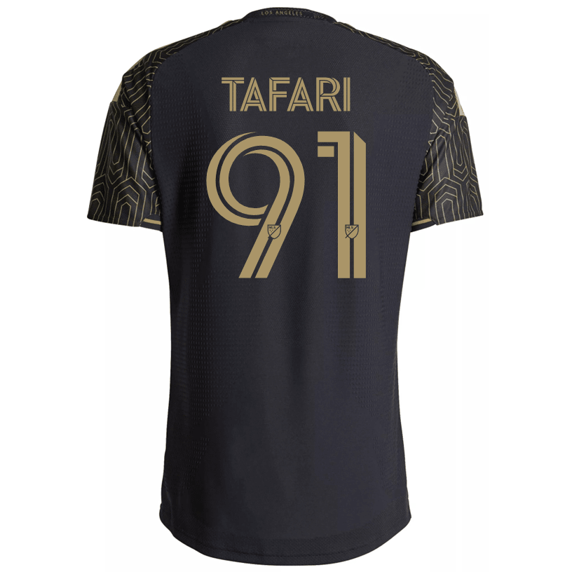 adidas Men's Tafari LAFC Authentic Match Home Jersey 26/27 (Black/Gold) | SoccerWearhouse