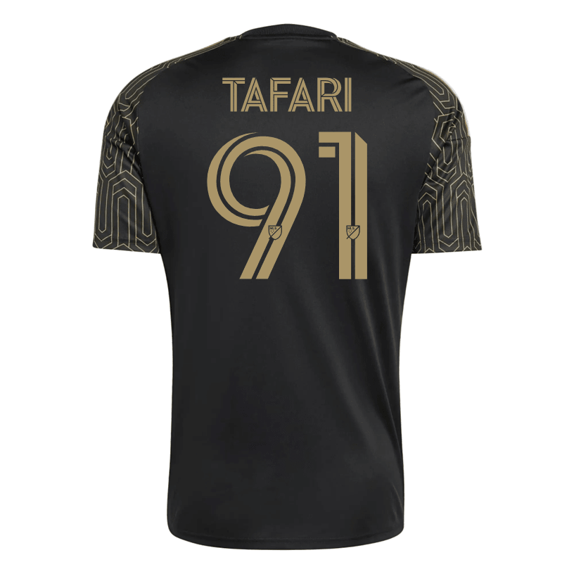 adidas Men's Tafari LAFC Stadium Home Jersey 26/27 (Black/Gold) | SoccerWearhouse