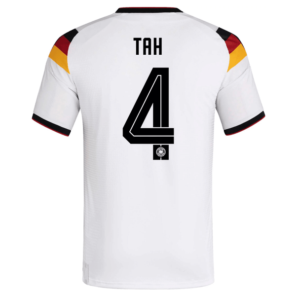 adidas Men's Tah Germany Authentic Home World Cup Jersey 2026 (White/B