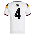 adidas Men's Tah  Germany Home World Cup Jersey 2026 (White/Black)