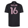 adidas Men's Taylor Inter Miami CF 26/27 Away Jersey (Black/Pink)