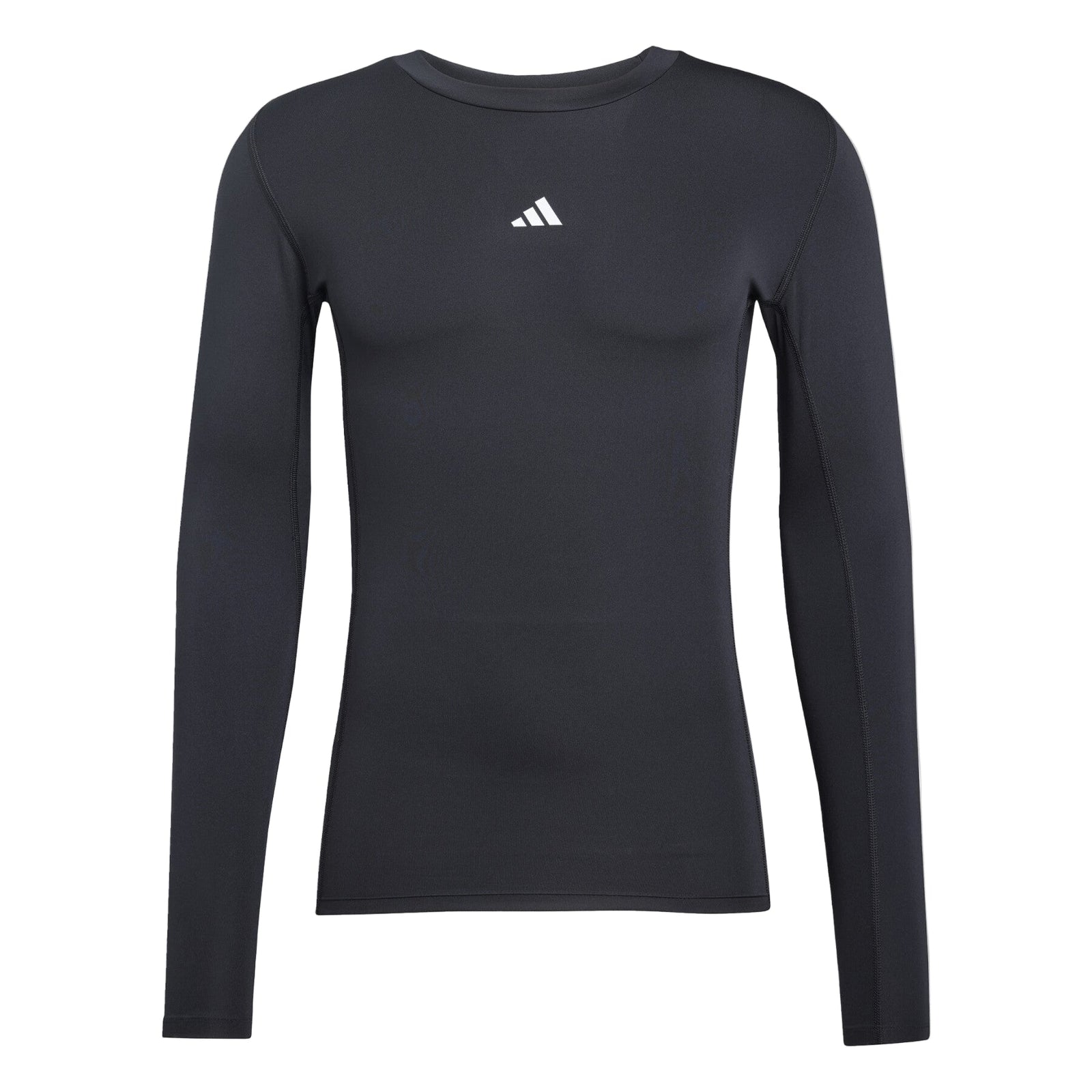 adidas Men's Techfit Long Sleeve Compression Top (Black) | SoccerWearhouse