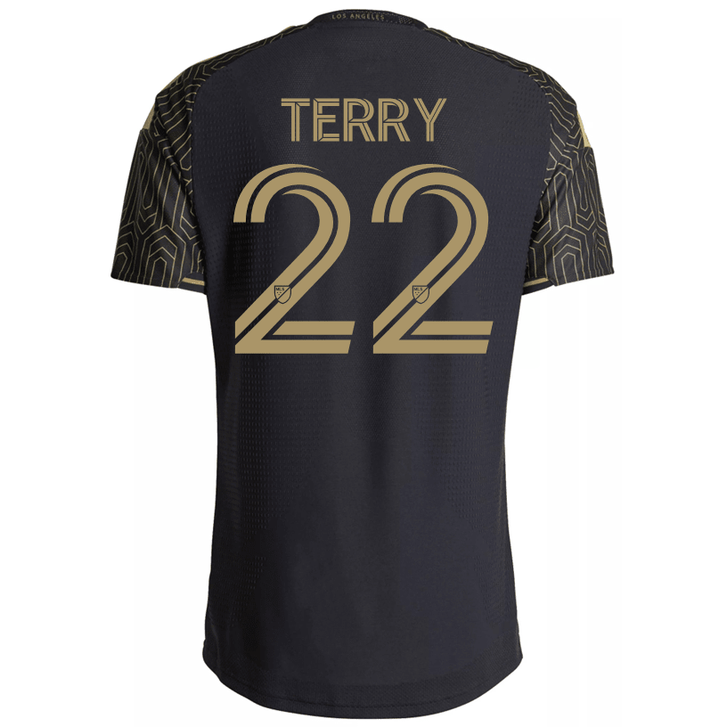 adidas Men's Terry LAFC Authentic Match Home Jersey 26/27 (Black/Gold) | SoccerWearhouse