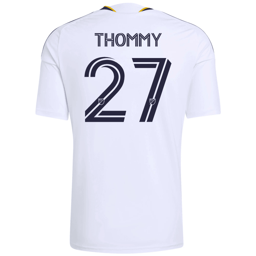 adidas Men's Thommy LA Galaxy Home Stadium Jersey 26/27 (White) | SoccerWearhouse