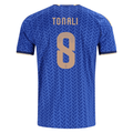 adidas Men's Tonali Italy Home Stadium Jersey 2026 (Bold Blue)