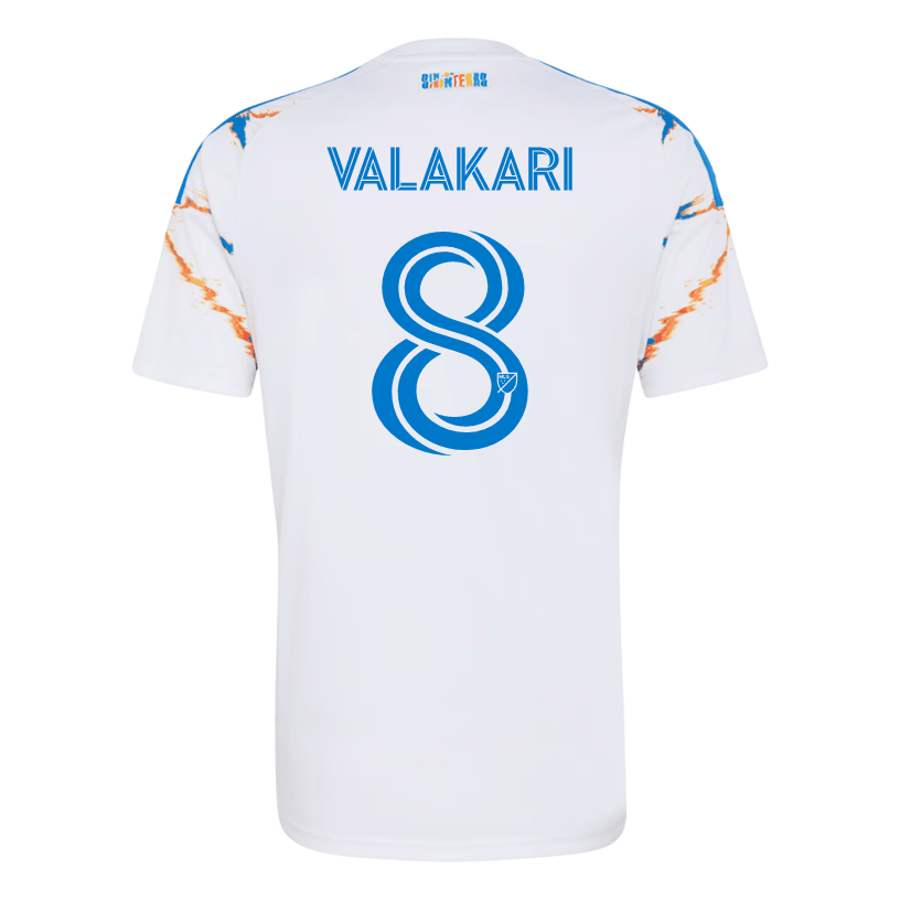 adidas Men's Valakari San Diego FC 26/27 Away Stadium Jersey (White) | SoccerWearhouse