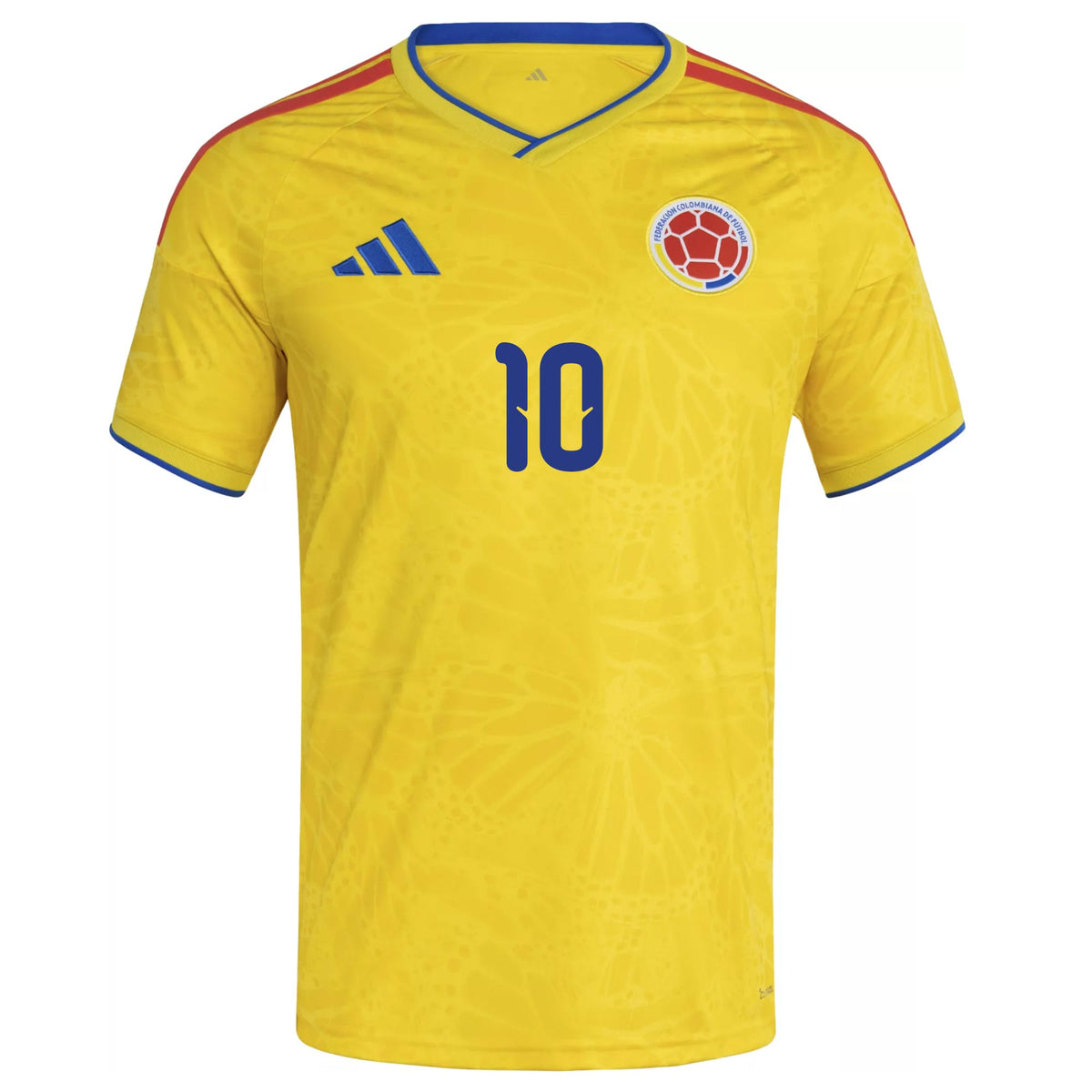 adidas Men's Valderrama Colombia 2026 Home Jersey (Impact Yellow) | SoccerWearhouse