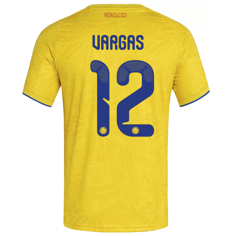 adidas Men's Vargas Colombia 2026 Home Jersey (Impact Yellow) | SoccerWearhouse