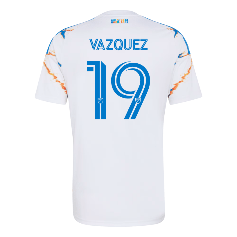 adidas Men's Vazquez San Diego FC 26/27 Away Stadium Jersey (White) | SoccerWearhouse