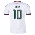 adidas Men's Vega Mexico 2026 Away Stadium Jersey (White)