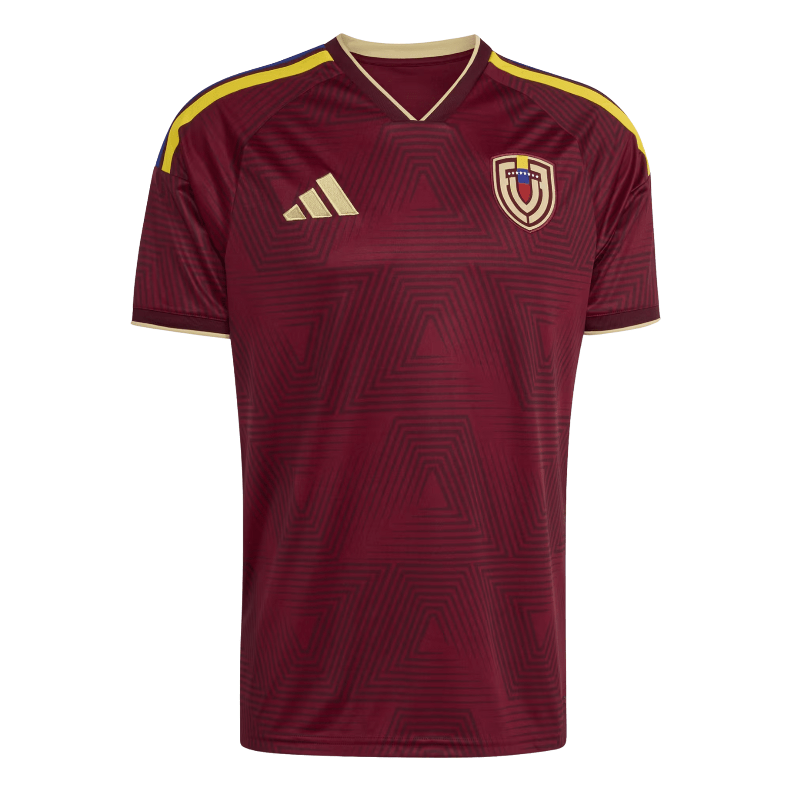 adidas Men's Venezuela 2026 Home Jersey (Burgundy) | SoccerWearhouse