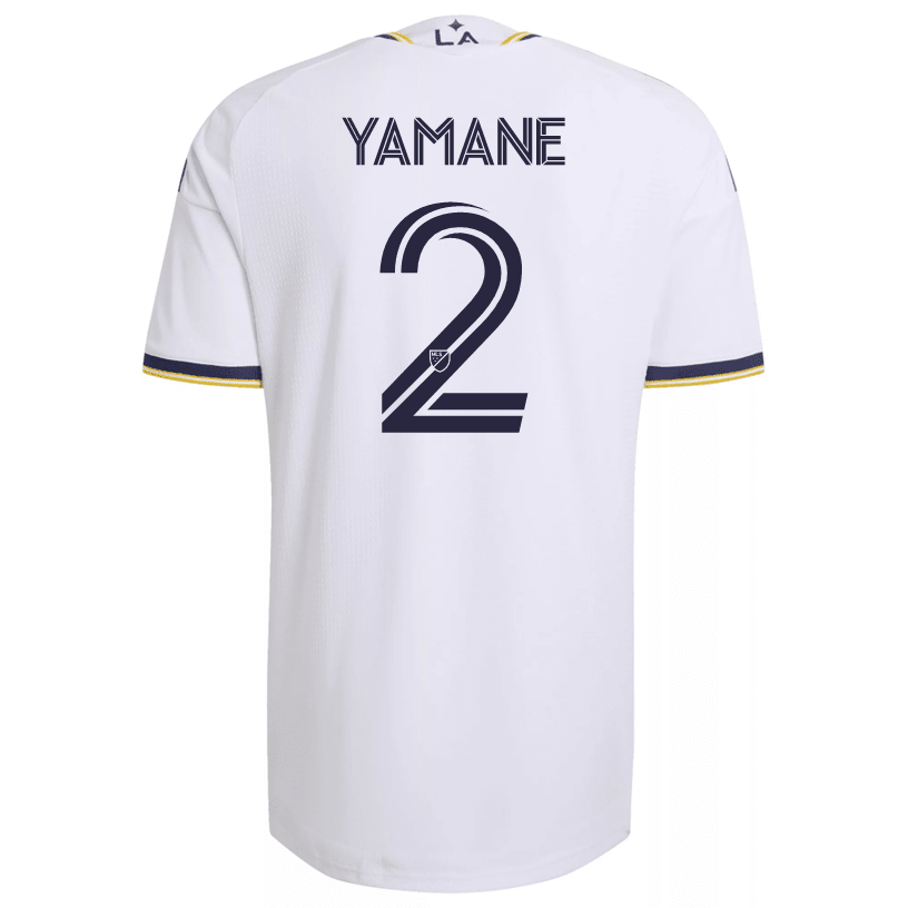 adidas Men's Yamane LA Galaxy Authentic Match Home Jersey 26/27 (White) | SoccerWearhouse