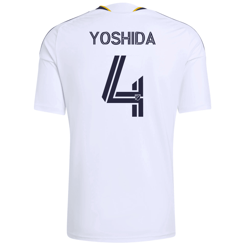 adidas Men's Yoshida LA Galaxy Home Stadium Jersey 26/27 (White) | SoccerWearhouse