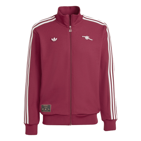 adidas Men'snArsenal Terrace Icon Track Jacket 25/26 (Burgundy)