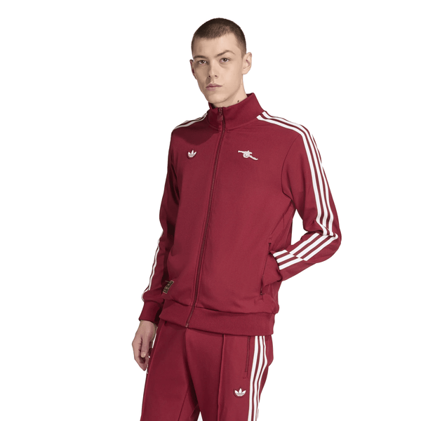 adidas Men'snArsenal Terrace Icon Track Jacket 25/26 (Burgundy)