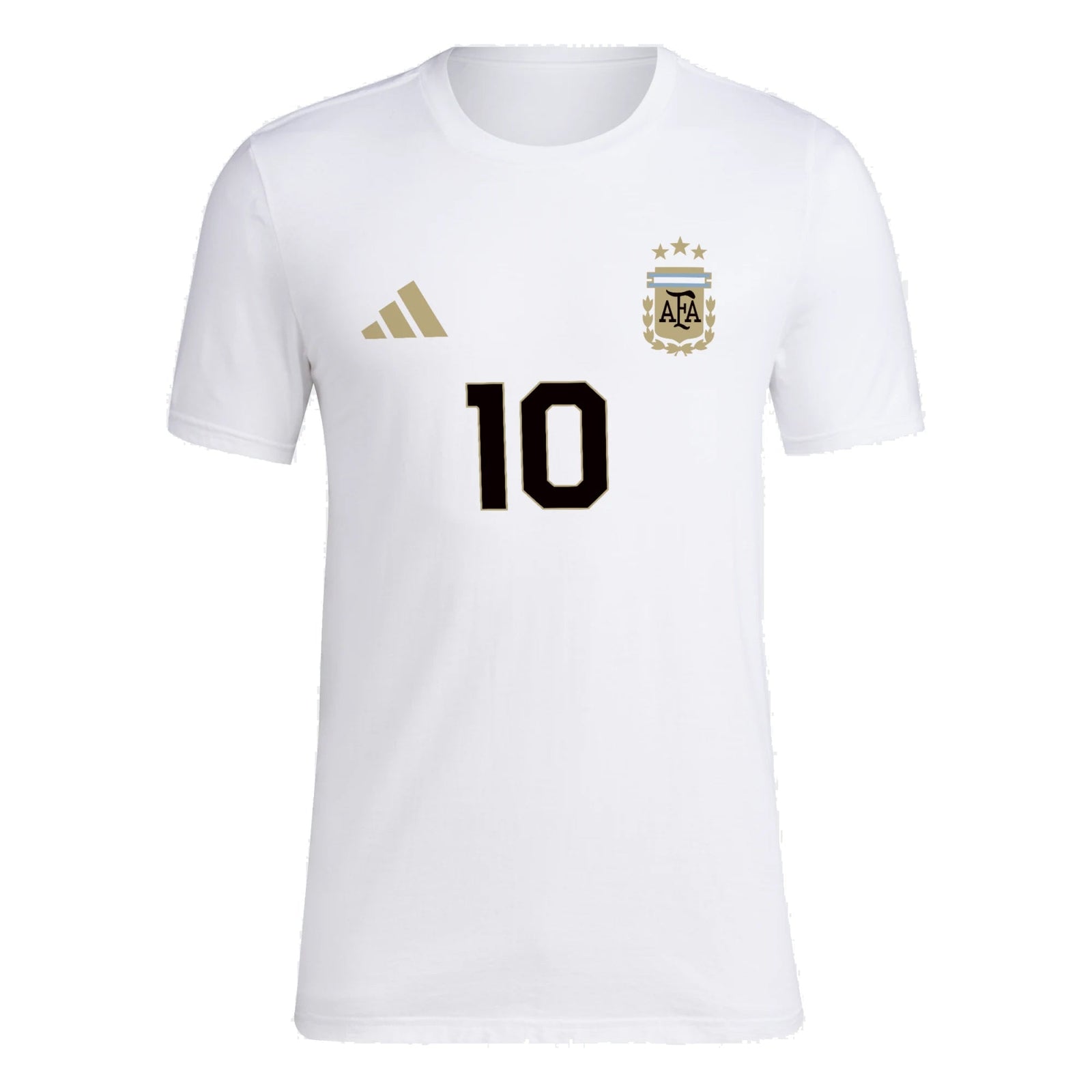 adidas Messi Argentina T-Shirt (White) | SoccerWearhouse