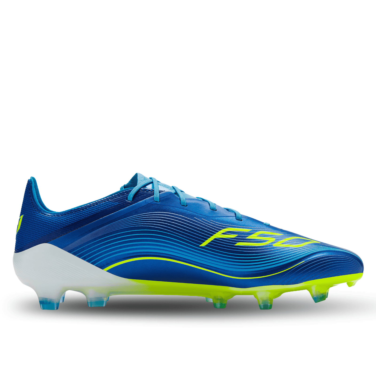 adidas Messi F50 Elite FG Soccer Cleats (Royal Blue/Solar Yellow) | SoccerWearhouse