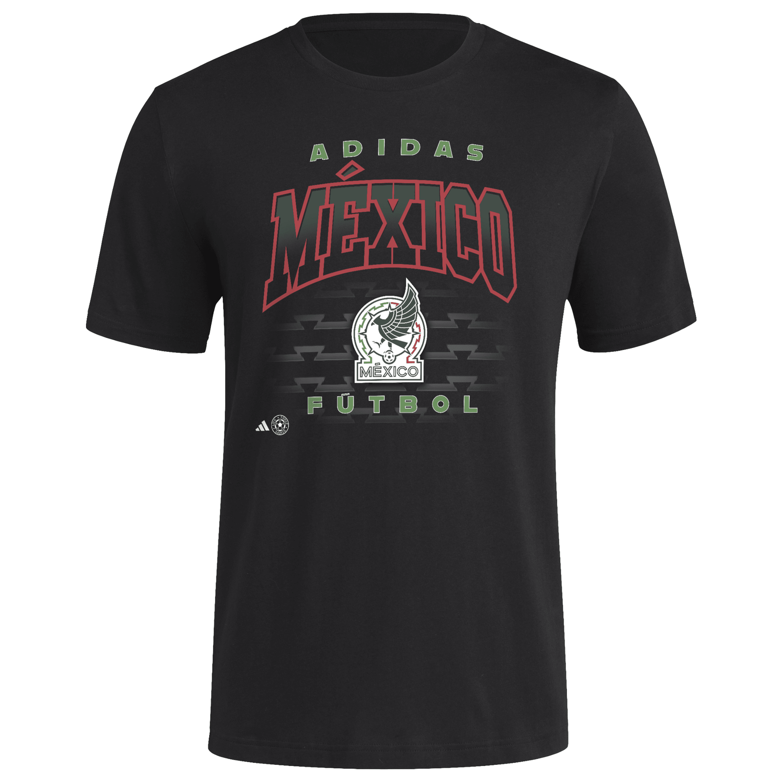 adidas Mexico 2024 Heritage T-Shirt (Black) | SoccerWearhouse