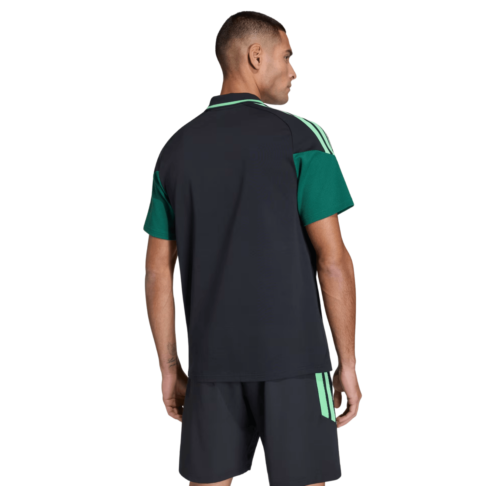adidas Mexico 2026 Tiro Polo Shirt (Black) | SoccerWearhouse