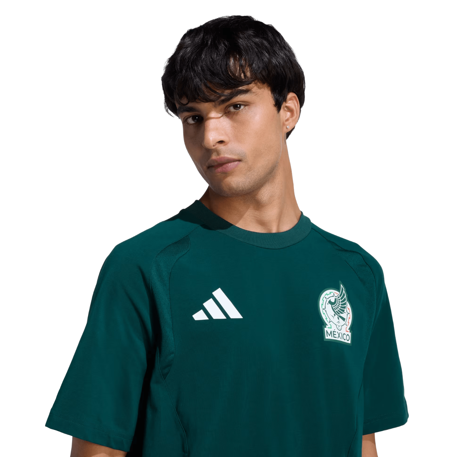 adidas Mexico 2026 Tiro Travel T-Shirt (Green) | SoccerWearhouse
