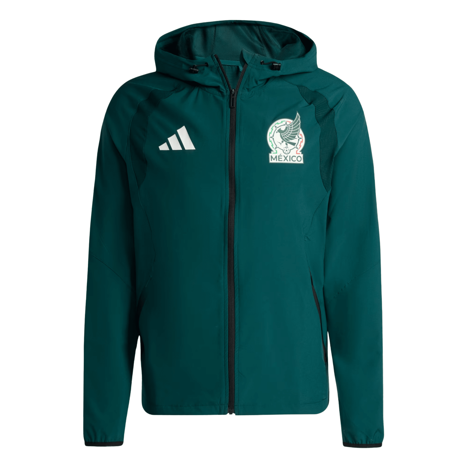 adidas Mexico 2026 Track Top Windbreaker Jacket (Green) | SoccerWearhouse