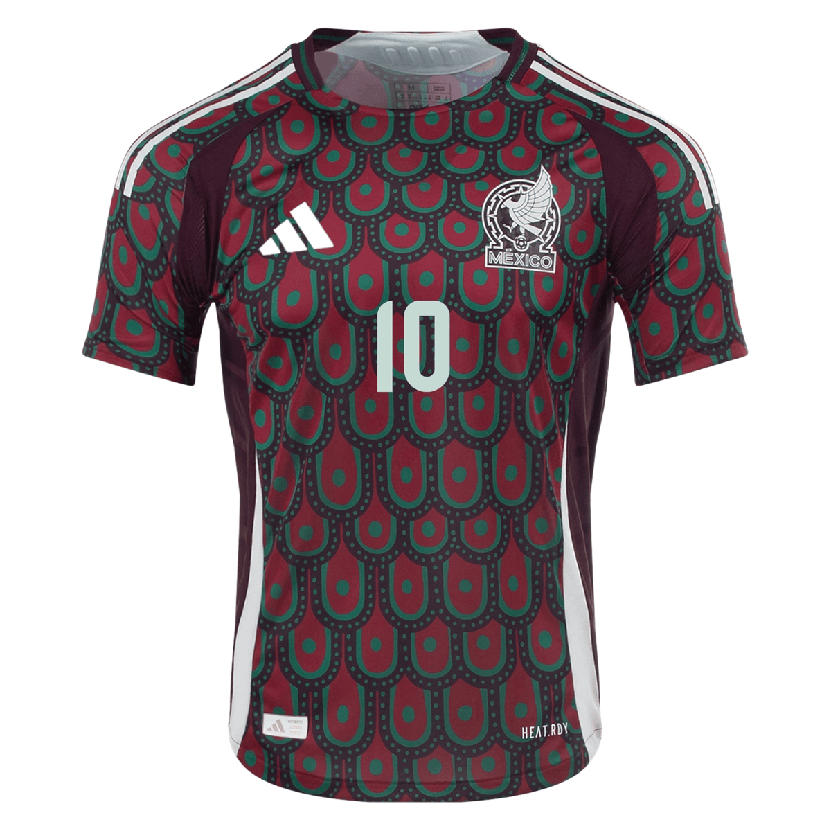 adidas Mexico Authentic Alexis Vega Home Jersey 24/25 (Multicolor) | SoccerWearhouse