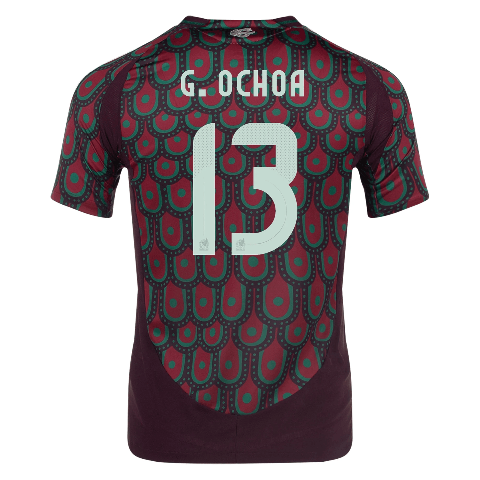 adidas Mexico Authentic Guillermo Ochoa Home Jersey 24/25 (Multicolor) | SoccerWearhouse
